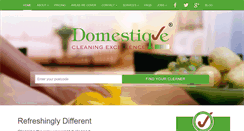 Desktop Screenshot of domestique.co.uk